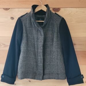 Prana Gray and Black Women's Jacket